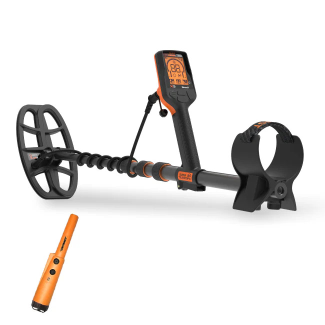 Détecteur QUEST X5 IDMaxx avec Pinpointer étanche pour détection de métaux