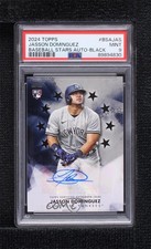 2024 Series 1 Baseball Stars Black 44/199 Jasson Dominguez PSA 9 MINT Auto ff8