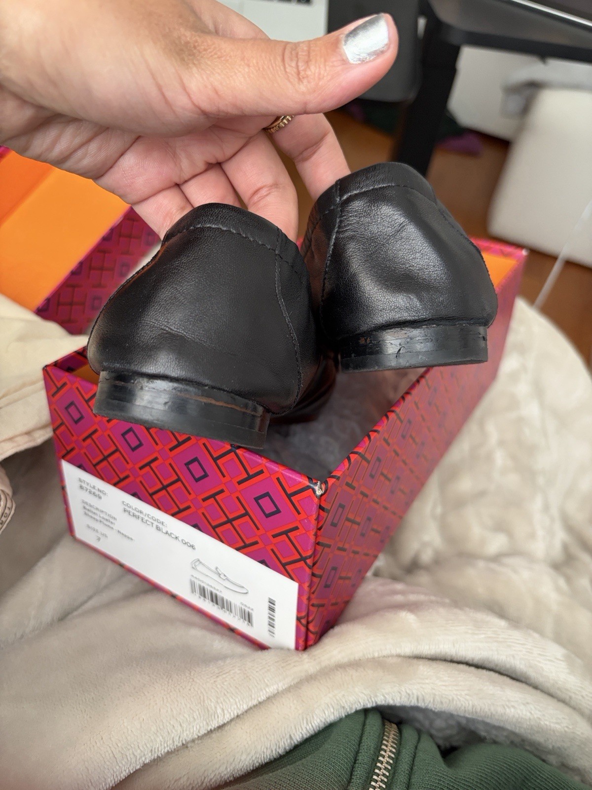 Tory Burch Women's  Leather Slip-On Loafers Size 7