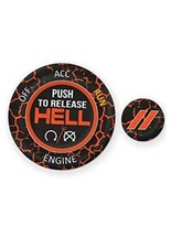 Push Start Button Cover for Dodge Challenger Charger Durango Go Mango