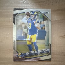 2025 Panini Prizm Matthew Stafford #21 Los Angeles Rams Base Set NFL Card