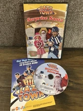 Lazy Town - Surprise Santa (DVD, 2005) Nick Jr. Nickelodeon Christmas OOP RARE