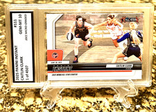 CAITLIN CLARK-SOPHIE CUNNINGHAM 2025 PANINI ALL-STAR Capt GRADED GEM-MT 10 #111