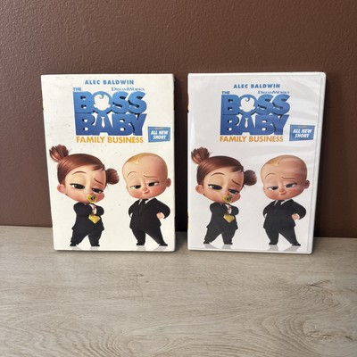 The Boss Baby Family Business (Dreamworks DVD, 2021) Alec Baldwin NEW Ships FREE