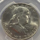 1949-D 50c Franklin Half Dollar Denver  Uncirculated PCGS MS64 032819