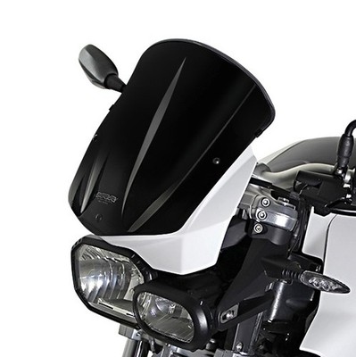 Racingscheibe für BMW F 800 R -14 Verkleidungsscheibe ''R'' MRA schwarz gebraucht