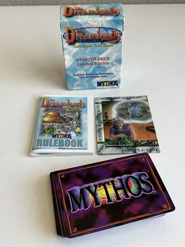 Mythos THE DREAMLANDS CCG Starter Deck Edición Limitada 1997 Chaosium - Imagen 1 de 2