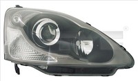 TYC 20-0339-05-2 Hauptscheinwerfer Rechts FüR Honda Civic VII Hatchback (Eu, Ep,