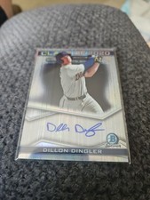 2020 Bowman Draft Baseball Class Of 2020 Dillon Dingler Auto Autograph 14/250