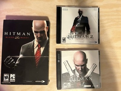 Hitman PC Games Lot of 3 Hitman Contracts Blood Money & Hitman 2