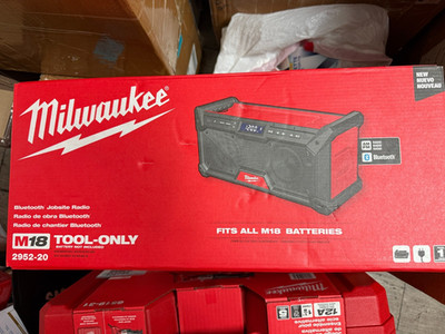 Milwaukee 2952-20 M18 Bluetooth Jobsite Radio Bare Tool | eBay