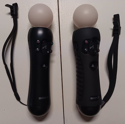 Lot of 2x Sony Playstation Move Motion Controller CECH-ZCM1U (UNTESTED)