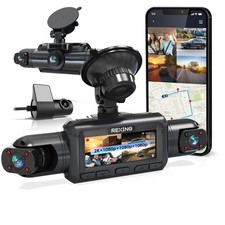 Rexing - R4 Pro 2K Front + 1080p*3 4CH Dash Cam, WiFi, GPS