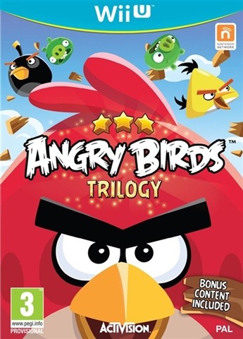 Angry Birds Trilogy Used Wii U Game - Picture 1 of 1