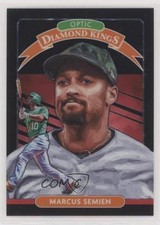 2020 Panini Donruss Optic Diamond Kings Black Stars Prizm /125 Marcus Semien v6p