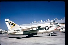 BD438 ORIGINAL K64 AIRCRAFT SLIDE: LTV A-7E Corsair II 156832/NG-313 VA146 02.74