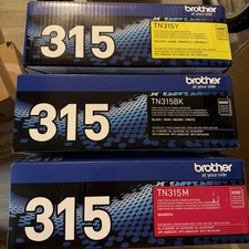 Genuine Brother TN-315 Toner Black/Magenta/Yellow Only Read Below