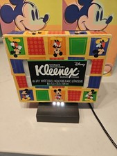 Ancienne boîte à mouchoirs Kleenex (2004) - Disney Mickey Mouse - NOS, scellée #64