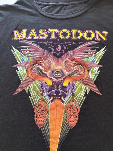Mastodon 2023 North America Tour Shirt 2XL