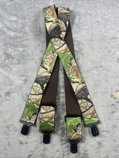 REALTREE AP Suspenders Elastic Camouflage Adjustable USA One Size OS Men s