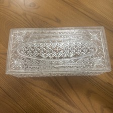 Starcut Vintage Lucite Tissue Box 1960's