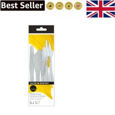 Essential Plastic Spatulas Set: 5 Knives for Painting and Creative Activities