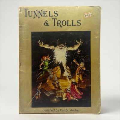 Tunnels & Trolls Rulebook [5th Edition] Ken St. Andre - Vintage RPG Fantasy 1982