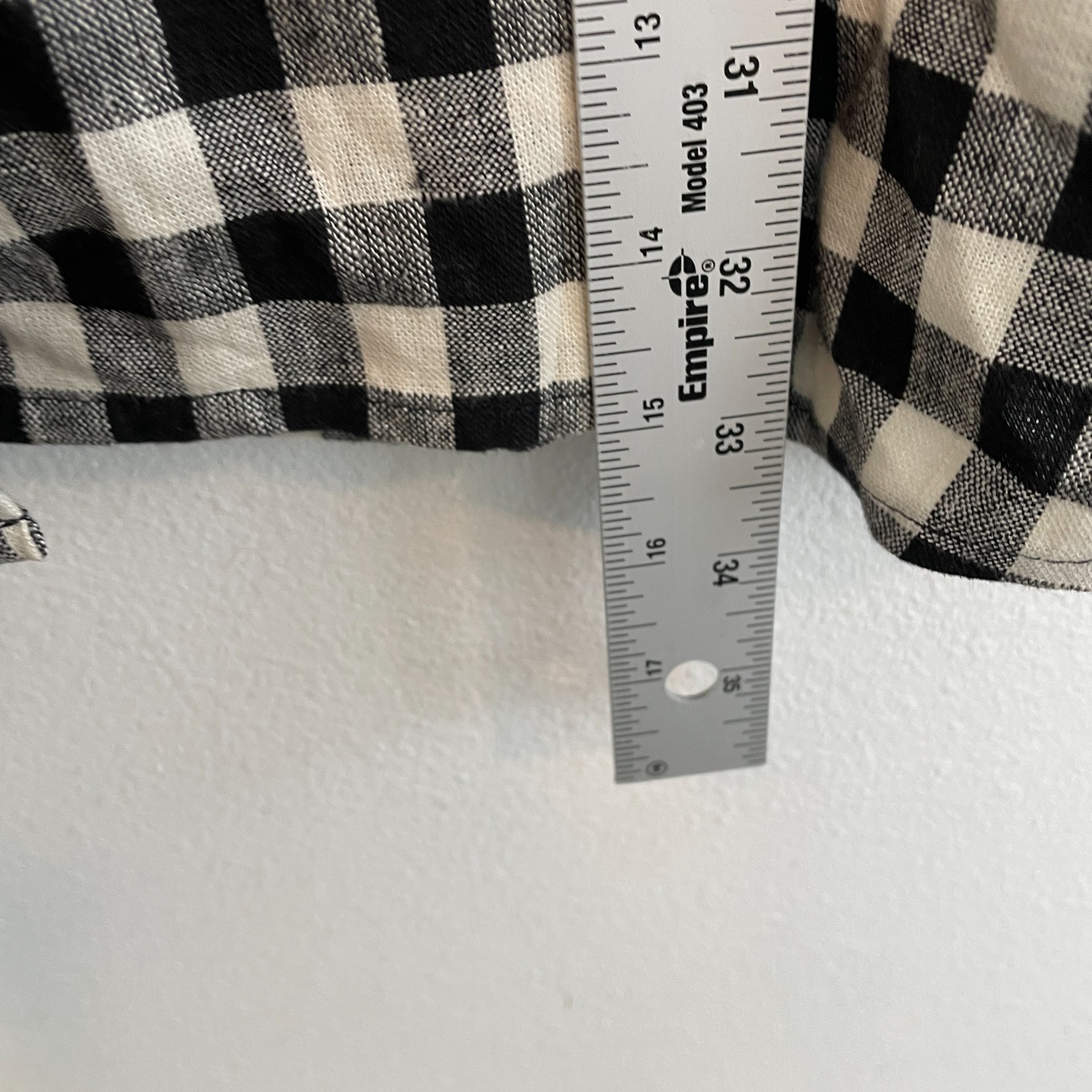 Zara Dress Women S Gingham Puff Sleeve Button Cottagecore Picnic Mini Buttons thumbnail 6