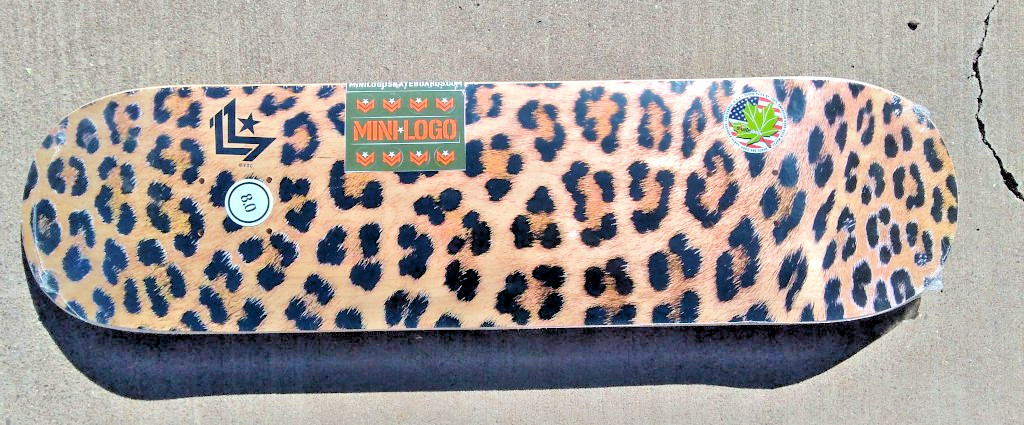 Deck 18 242 K20 Leopard Fur 8.0" X 31.45" [powell Peralta]