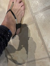 Monsoon Accessorize Ladies Sandals Size 6 /38 Black,  New, Never Been Worn