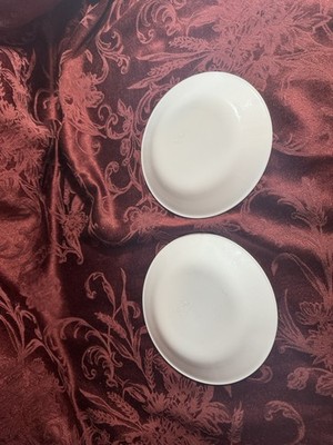 Vintage 2 Bread Plates Corelli Spring Blossom Crazy Daisy Pattern
