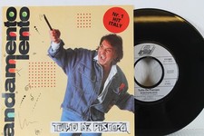 TULLIO DE PISCOPO Andamento Lento 7" SINGLE Vinyl ARIOLA 1988