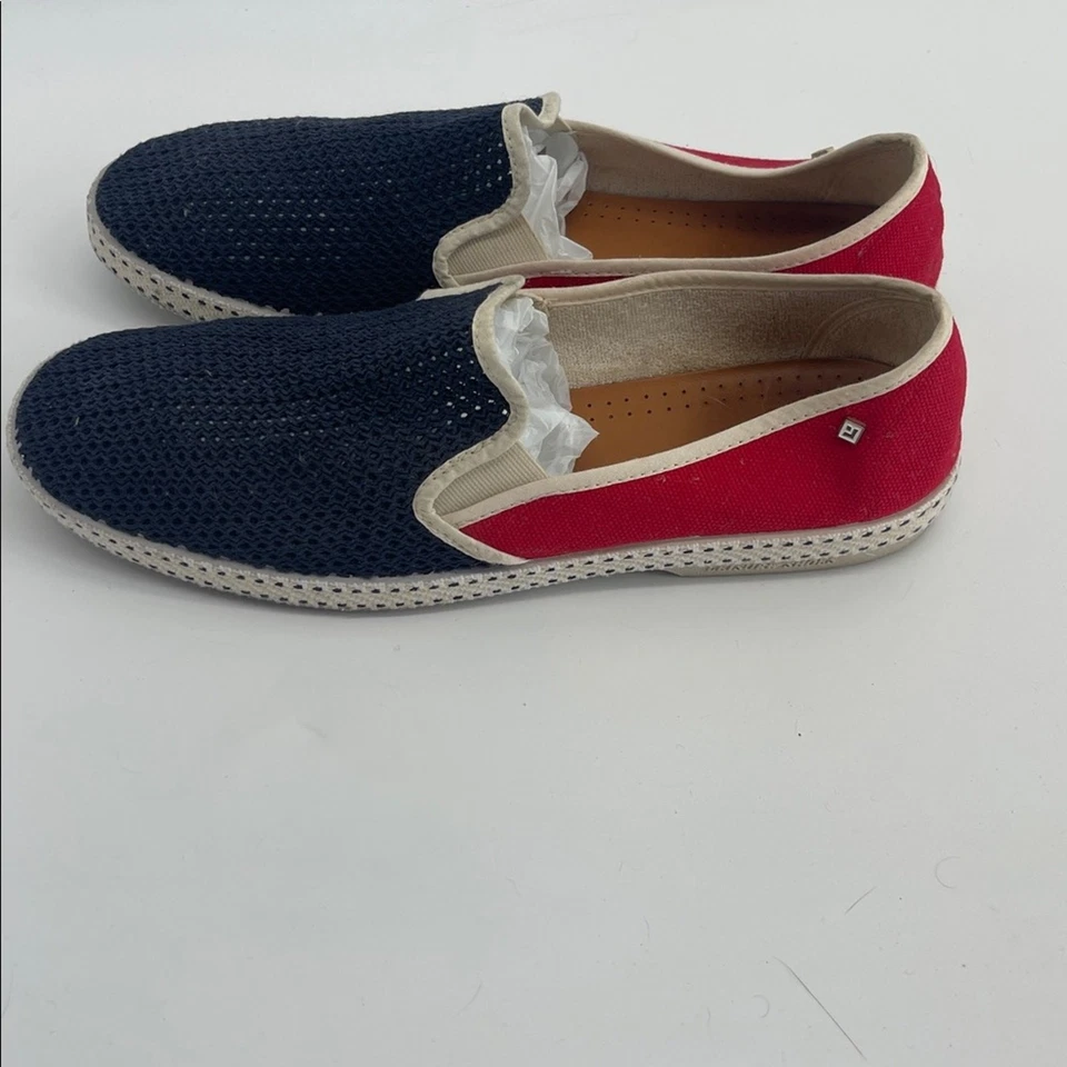 Zapatos sin cordones Rivieras Classic Match malla patriótico rojo blanco y azul talla 45 Foto 4 de 4