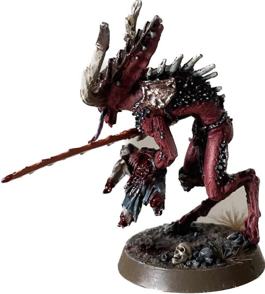 How to Paint Skin and NMM on a Daemons Of Khorne Bloodthirster