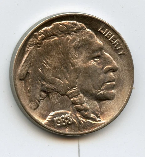 1938 D/D 5c Buffalo Nickel  Uncirculated Nice  * No Reserve *