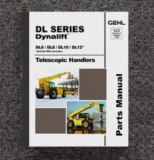 Telehandler Service Parts Manual Dynalift DL Series DL6 DL8 DL10 DL12 Telescopic
