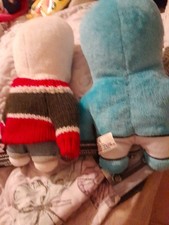 2 Corsa C'mon Sqeeze Me Plushes  8"