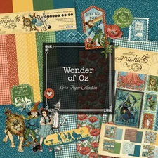GRAPHIC 45 WONDER OF OZ COMPLETE COLLECTION ~ MAGIC OF OZ DOROTHY  **SHIPS FREE*