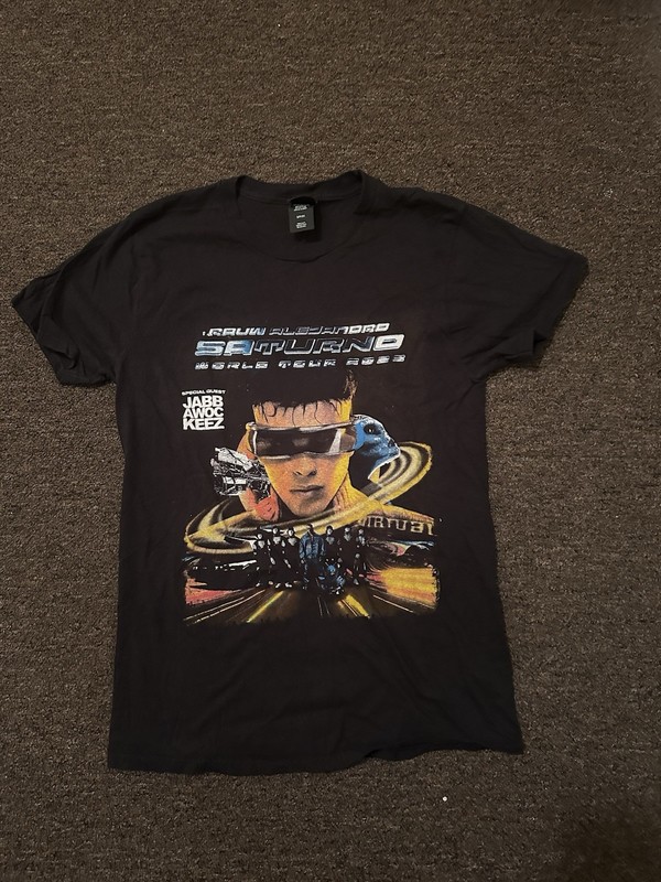 Rauw Alejandro Sz S Saturno World Tour 2023 Merch T-Shirt Merch
