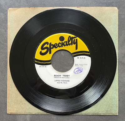 7'' Little Richard - Reddy Teddy / Rip It Up - US Specialty