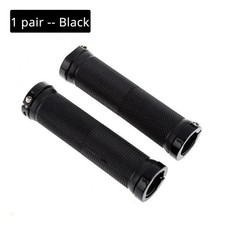 Ergonomic Rubber Bicycle Handlebar Grips MTB Mountain Bike Lock-On Ends