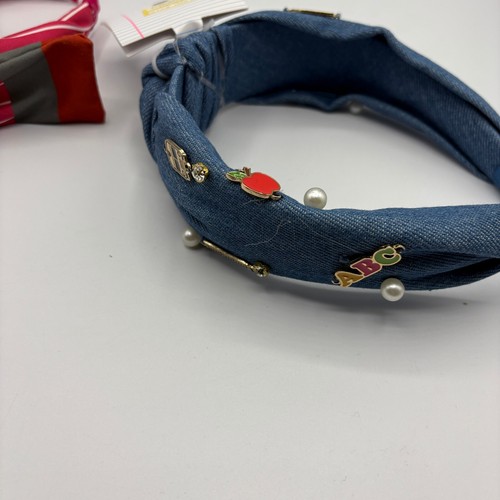 Lot of 2 School Teacher Hair Headbands - Picture 5 of 6