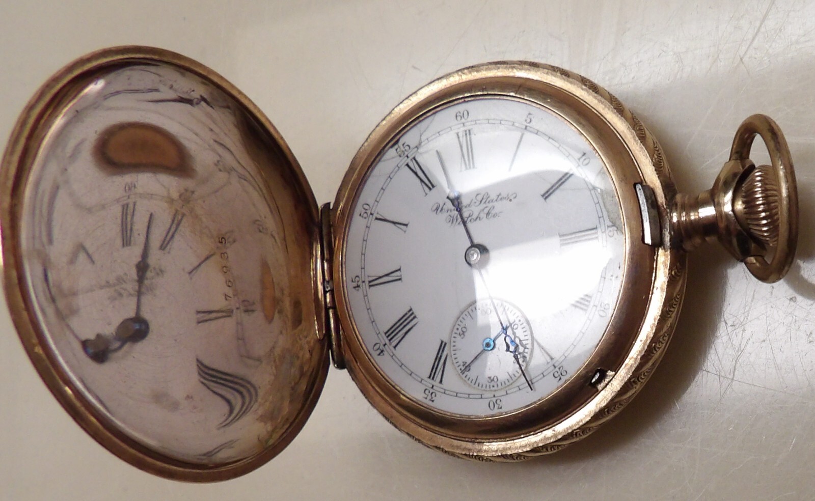 U.S. Watch Co. (Waltham, Mass) Grade 64 Pocket Watch image 2