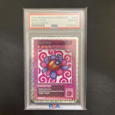 PSA10】108フラワーズ Skull Face