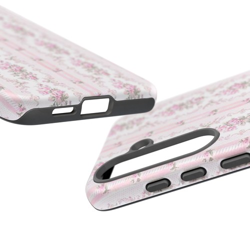 Blush Pink Rose Floral Phone Case, Soft Romantic Flower Cover | X76 - 第 171/270 張圖片