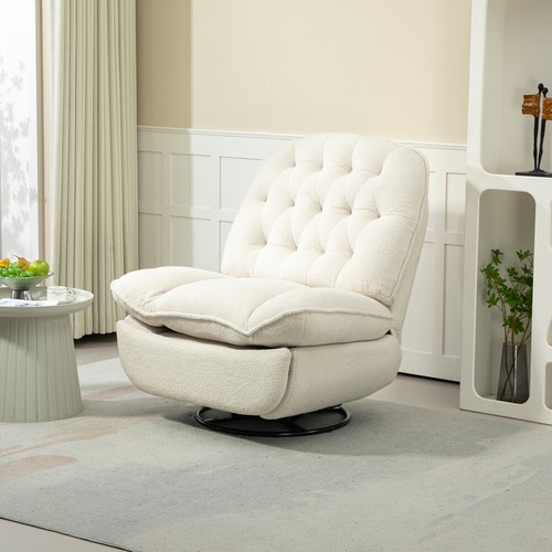 360° Swivel Recliner Adjustable Chair Chenille - Comfort and Style Combined - Picture 33 of 92