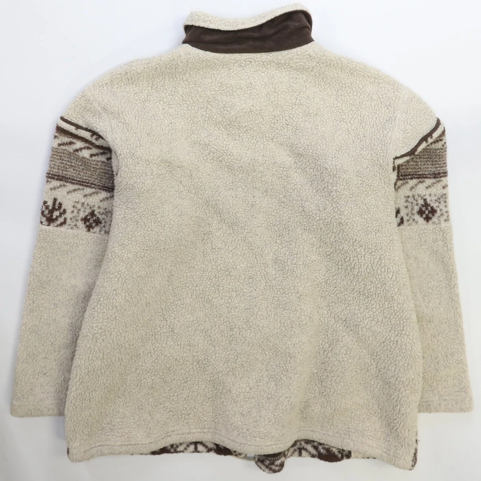 Винтажная флисовая куртка Marsh Landing размер XL Fair Isle - Изображение 2 из 4