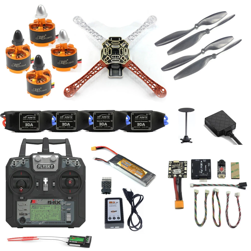 FPV Quadcopter Altitude 2.4G Pro M8N PIX Mini F550 DIY GPS Radiolink Drone Kit