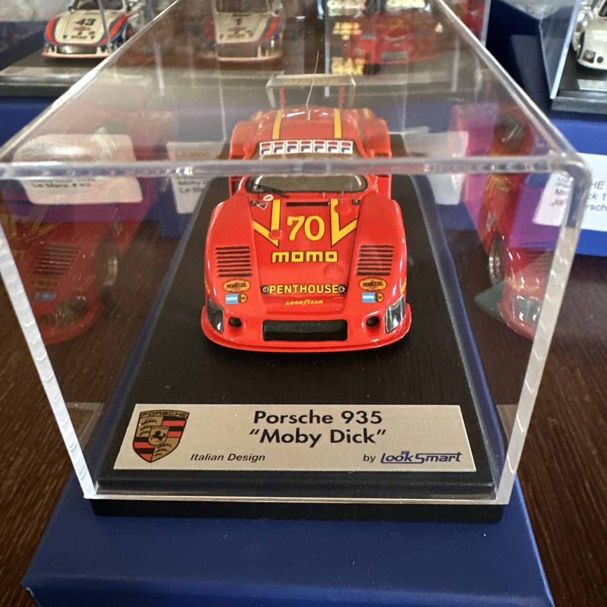 Modellino 1/43 Look Smart: Porsche 935 Moby Dick MOMO #70, Edizione Limitata!