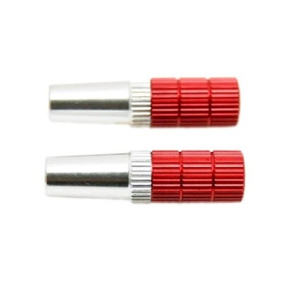 Secraft Knüppelgriffe V4 Fu/Spek/Hi/Hott/X9D silber/rot M3, 40 mm (2205.065)